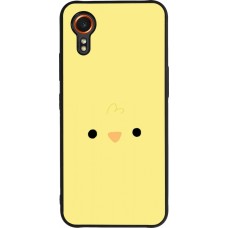 Samsung Galaxy XCover 7 Case Hülle - Silikon schwarz Easter 2026 Little chicken