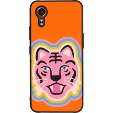 Coque Samsung Galaxy XCover 7 - Silicone rigide noir Lion colors 2026