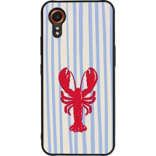 Coque Samsung Galaxy XCover 7 - Silicone rigide noir Red lobster 2026