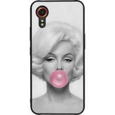 Samsung Galaxy XCover 7 Case Hülle - Silikon schwarz Marilyn Bubble