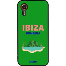 Samsung Galaxy XCover 7 Case Hülle - Silikon schwarz Pop Summer Destination Ibiza