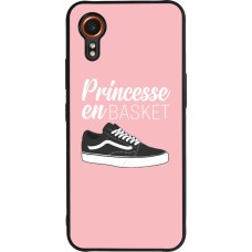 Samsung Galaxy XCover 7 Case Hülle - Silikon schwarz princesse en basket