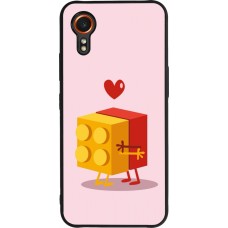 Samsung Galaxy XCover 7 Case Hülle - Silikon schwarz Saint Valentines Day 26 Puzzle