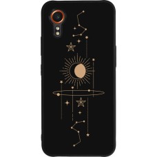 Coque Samsung Galaxy XCover 7 - Silicone rigide noir Spring 23 astro