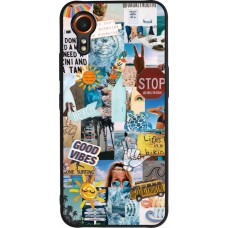 Coque Samsung Galaxy XCover 7 - Silicone rigide noir Summer 2021 15