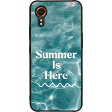 Coque Samsung Galaxy XCover 7 - Silicone rigide noir Summer 2025 Summer is here