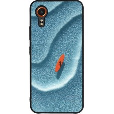 Samsung Galaxy XCover 7 Case Hülle - Silikon schwarz Orange surf Summer 2026