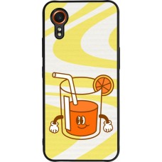 Samsung Galaxy XCover 7 Case Hülle - Silikon schwarz Summer drink 2026