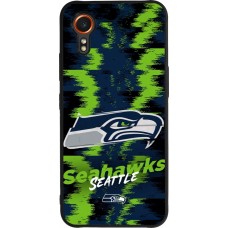 Coque Samsung Galaxy XCover 7 - Silicone rigide noir Super Bowl 26 Seattle 2