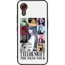 Coque Samsung Galaxy XCover 7 - Silicone rigide noir Taylor Swift The Eras Tour