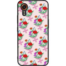 Coque Samsung Galaxy XCover 7 - Silicone rigide noir Womens day 2026 7