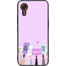 Coque Samsung Galaxy XCover 7 - Silicone rigide noir Womens day 2026 9