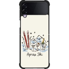 Coque Samsung Galaxy Z Flip3 5G - Silicone rigide noir After the sky 2026