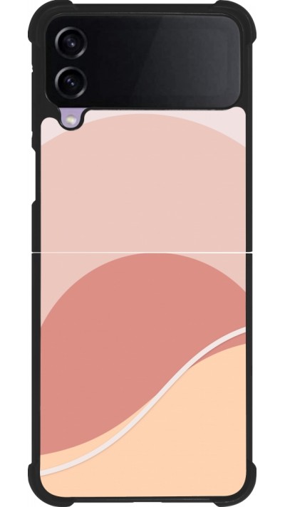 Samsung Galaxy Z Flip3 5G Case Hülle - Silikon schwarz Autumn 22 abstract sunrise