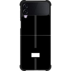 Coque Samsung Galaxy Z Flip3 5G - Silicone rigide noir Canton FR noir