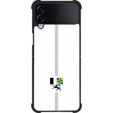 Samsung Galaxy Z Flip3 5G Case Hülle - Silikon schwarz Kanton GR weiss