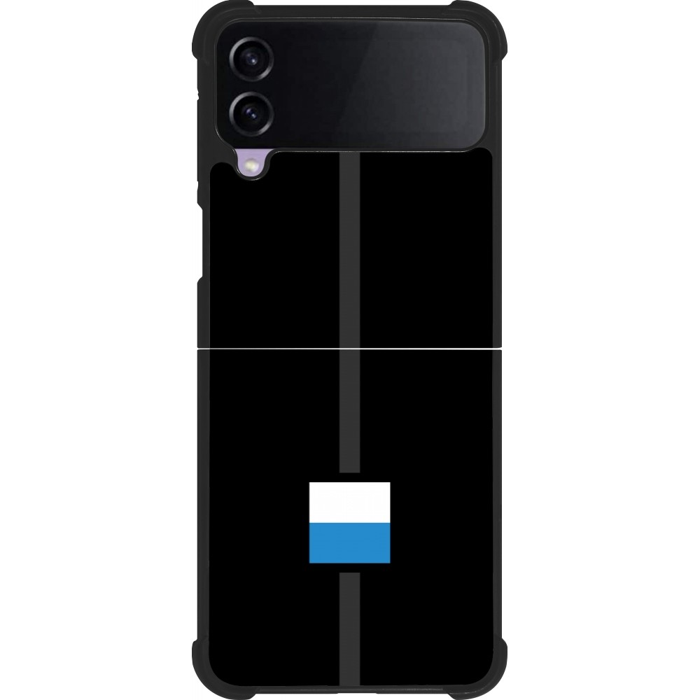 Samsung Galaxy Z Flip3 5G Case Hülle - Silikon schwarz Kanton LU schwarz