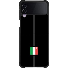 Coque Samsung Galaxy Z Flip3 5G - Silicone rigide noir Canton NE noir