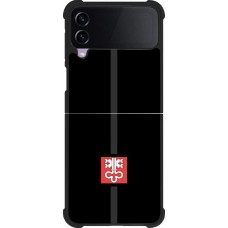 Samsung Galaxy Z Flip3 5G Case Hülle - Silikon schwarz Kanton NW schwarz