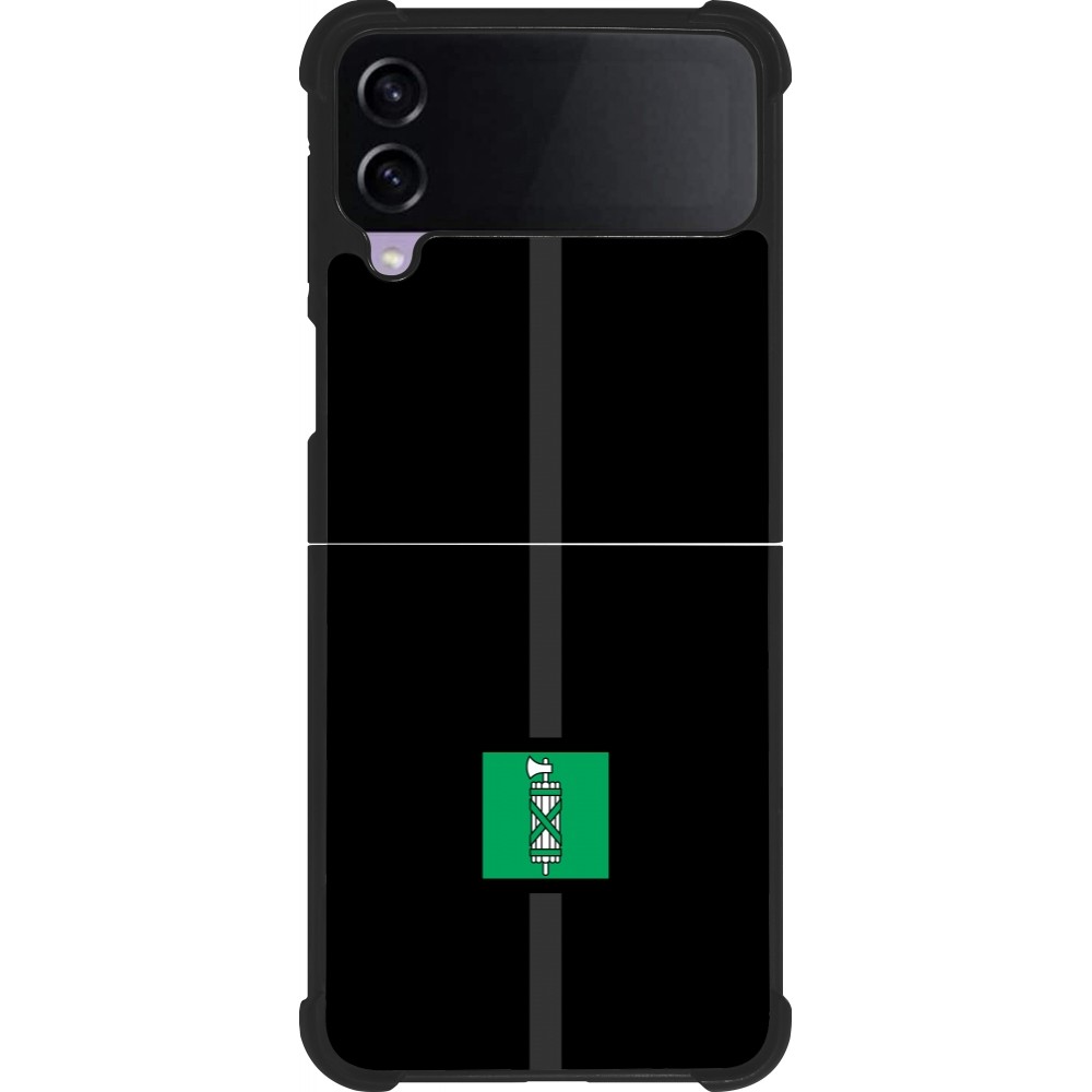 Samsung Galaxy Z Flip3 5G Case Hülle - Silikon schwarz Kanton SG schwarz