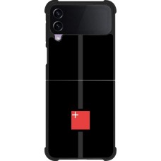Samsung Galaxy Z Flip3 5G Case Hülle - Silikon schwarz Kanton SZ schwarz
