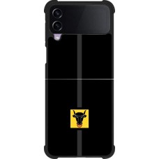Samsung Galaxy Z Flip3 5G Case Hülle - Silikon schwarz Kanton UR schwarz