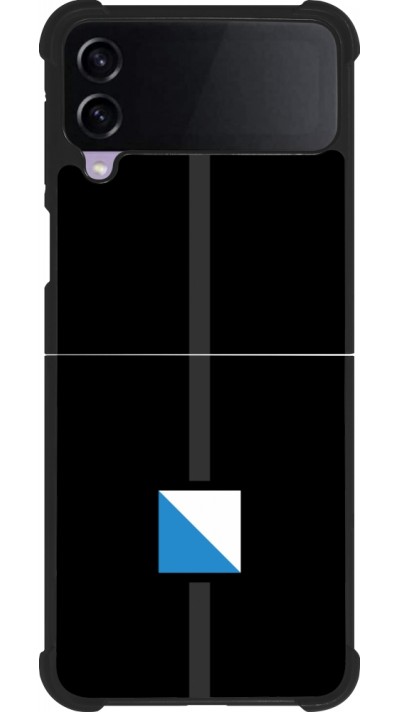 Samsung Galaxy Z Flip3 5G Case Hülle - Silikon schwarz Kanton ZH schwarz