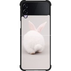 Samsung Galaxy Z Flip3 5G Case Hülle - Silikon schwarz Easter 2024 bunny butt