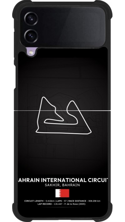 Coque Samsung Galaxy Z Flip3 5G - Silicone rigide noir F1 Track 2025 Bahrain