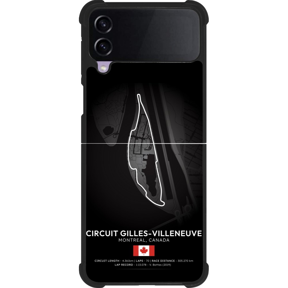 Coque Samsung Galaxy Z Flip3 5G - Silicone rigide noir F1 Track 2025 Canada