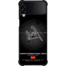 Coque Samsung Galaxy Z Flip3 5G - Silicone rigide noir F1 Track 2025 China