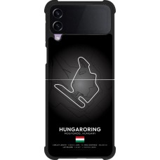 Coque Samsung Galaxy Z Flip3 5G - Silicone rigide noir F1 Track 2025 Hungary