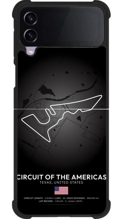 Coque Samsung Galaxy Z Flip3 5G - Silicone rigide noir F1 Track 2025 United States