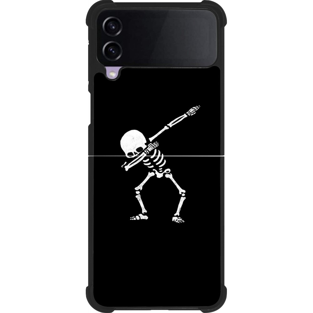 Coque Samsung Galaxy Z Flip3 5G - Silicone rigide noir Halloween 19 09