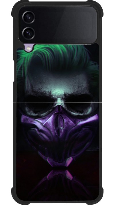 Coque Samsung Galaxy Z Flip3 5G - Silicone rigide noir Halloween 20 21