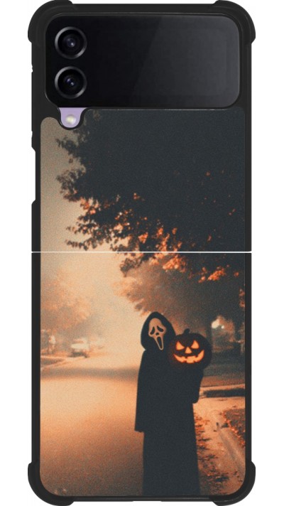 Samsung Galaxy Z Flip3 5G Case Hülle - Silikon schwarz Halloween 2025 Scream