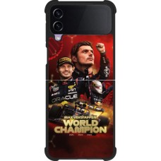 Samsung Galaxy Z Flip3 5G Case Hülle - Silikon schwarz Max Verstappen Champion 2023