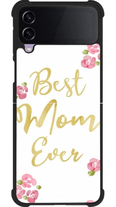 Samsung Galaxy Z Flip3 5G Case Hülle - Silikon schwarz Mom 2024 best Mom ever