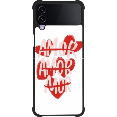Samsung Galaxy Z Flip3 5G Case Hülle - Silikon schwarz Saint Valentines Day 26 Amor