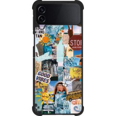 Coque Samsung Galaxy Z Flip3 5G - Silicone rigide noir Summer 2021 15
