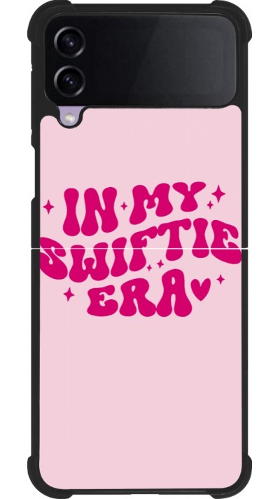 Coque Samsung Galaxy Z Flip3 5G - Silicone rigide noir Taylor Swift In My Swiftie Era - Pink