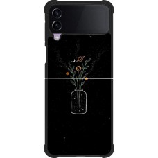 Samsung Galaxy Z Flip3 5G Case Hülle - Silikon schwarz Vase black