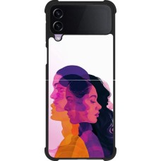 Coque Samsung Galaxy Z Flip3 5G - Silicone rigide noir Womens day 2026 10