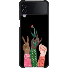 Coque Samsung Galaxy Z Flip3 5G - Silicone rigide noir Womens day 2026 2