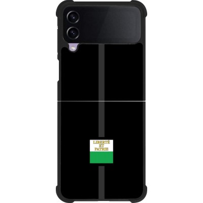 Samsung Galaxy Z Flip4 Case Hülle - Silikon schwarz Kanton VD schwarz