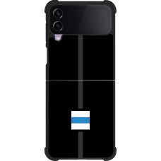 Coque Samsung Galaxy Z Flip4 - Silicone rigide noir Canton ZG noir
