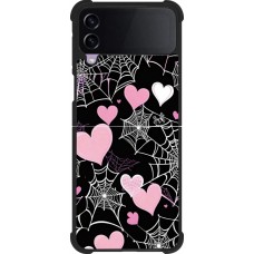 Samsung Galaxy Z Flip4 Case Hülle - Silikon schwarz Halloween 2024 girly