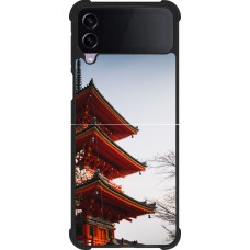 Samsung Galaxy Z Flip4 Case Hülle - Silikon schwarz Spring 23 Japan