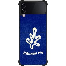 Samsung Galaxy Z Flip4 Case Hülle - Silikon schwarz Vitamin sea Summer 2026