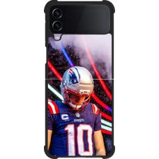 Samsung Galaxy Z Flip4 Case Hülle - Silikon schwarz Super Bowl 26 Patriots 3